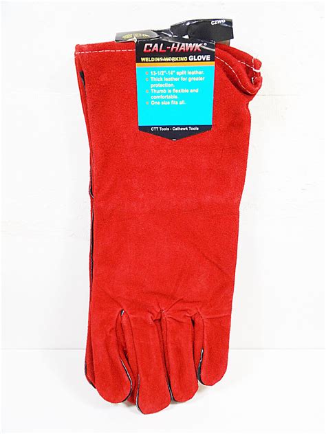 Welding Gloves Leather With Gauntlet Heavy Duty 13 12 14 Split Work Glove Welding Gloves