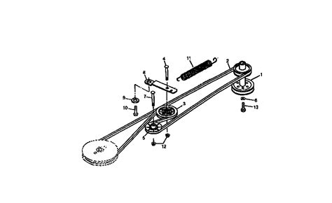 Belt Diagram Craftsman Riding Mower Belt Craftsman Mower Hus