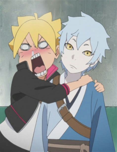 Boruto Naruto Next Generations Mitsuki And Boruto Borumitsu Naruto