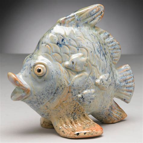 Aa Importing Ceramic Fish Figurine 91726 Ceramic Fish Decor Fish