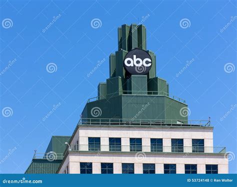 Abc Television Center In Los Angeles Editorial Stock Photo Image Of