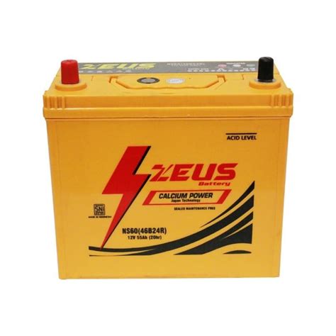 Jual Aki Mobil Toyota Rush Hilux Etios Valco Zeus Battery NS60 46B24R