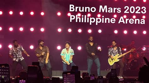 Bruno Mars Concert At Philippine Arena June 25 2023 Day 2 YouTube