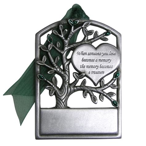 Customizable Memorial Ornament Emerson Monument