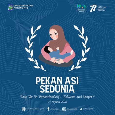 Pekan ASI Sedunia Step Up For Breastfeeding Educate And Support