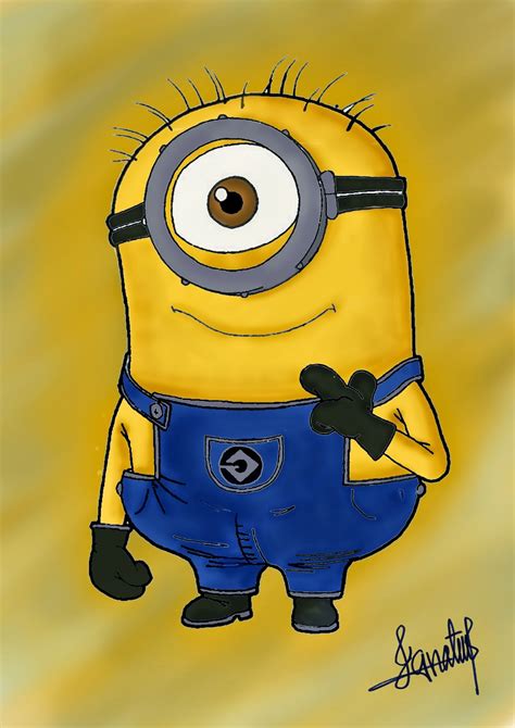 Welcome To My Gallery Minions My First Digital Painting