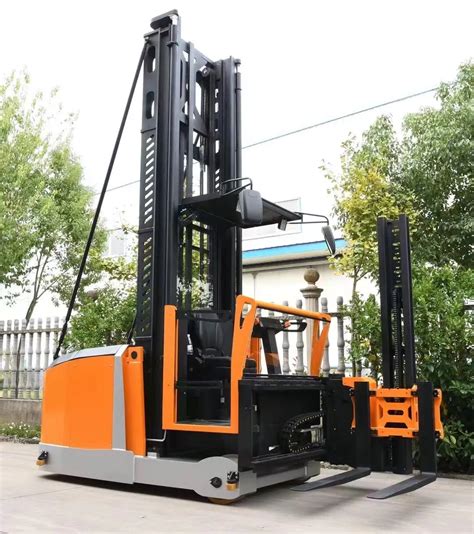 1 5 Ton Narrow Aisle 3 Way Vna Electric Pallet Stacker Forklift Up To