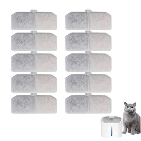 Pcs Filtres Pour Fontaine Eau Pour Chat L Filtres De Rechange De