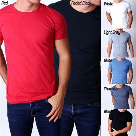 Mens Round Neck Plain T Shirts Size Xl Sleeve Style Half At Rs