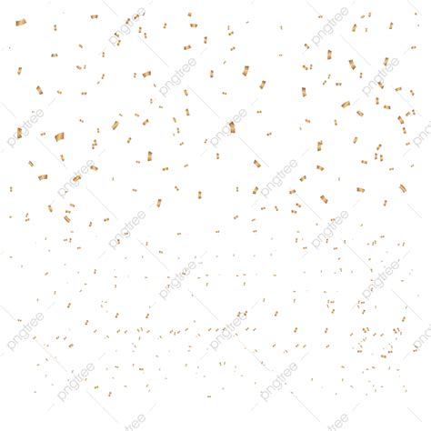 Realistic Confetti Vector Png Images Realiste Golden Confetti Backround Gold Confett Gold