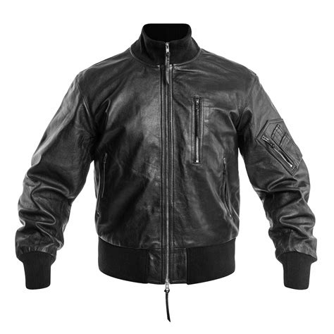 Pilotní bunda Flek Flyers Mil Tec BW German Leather Flight Jacket 52 za