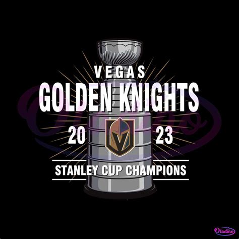 Vegas Golden Knights Stanley Cup Champions SVG Digital Files