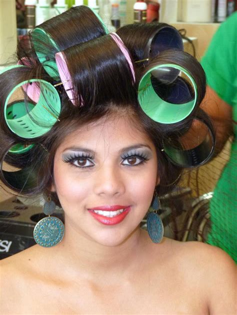 Pin By Ramon Garcia On ROLOS Large Hair Rollers Hair Rollers Big