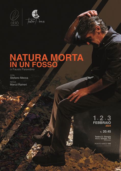 Obl Natura Morta In Un Fosso Teatro Prova