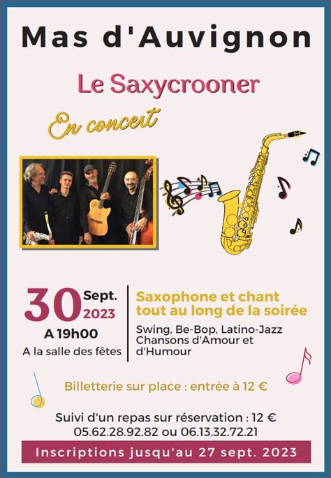 Concert Au Mas D Auvignon Mairie De Saint Puy