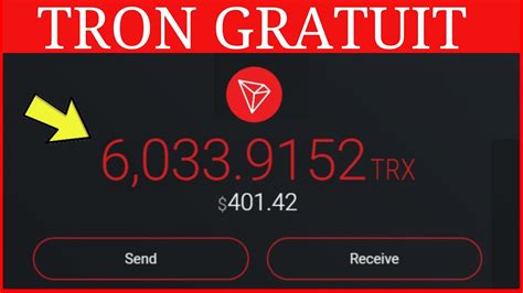 Comment Gagner 200 TRON Par Jour Gratuitement Sur Trust Wallet Sans