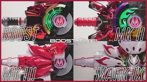 Boost Time Kamen Rider Geats Dx Boost Mk Ii Iii Ix Raise Buckle