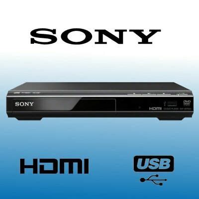 Sony DVP SR760H Upscaling DVD Player With HDMI USB Multi Format