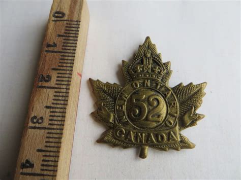 Canada Ww Cef Nd New Ontario Infantry Battalion Tiftaft Brooched