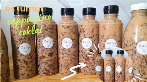 ES LUMUT CAPPUCCINO COKLAT TERNYATA ENAK BANGET PAKAI KOPI GOOD DAY