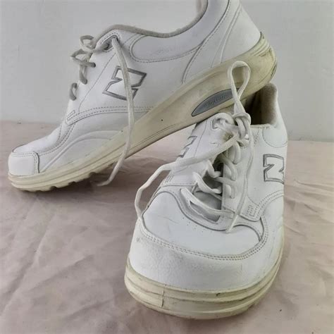 New Balance White Shoes For Men Gem