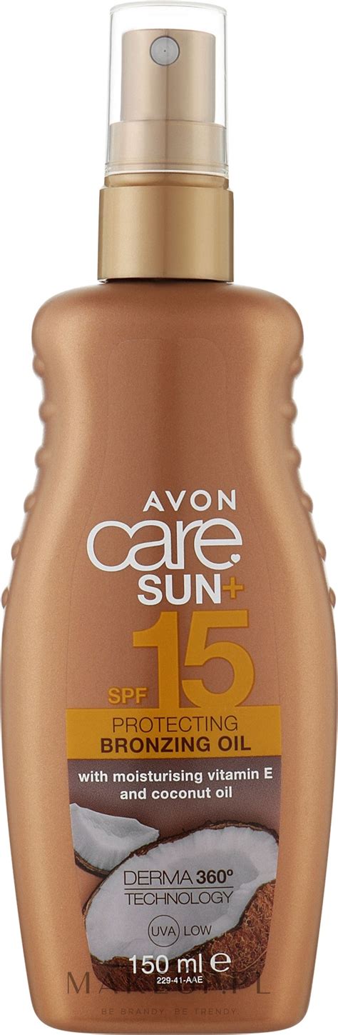 Avon Olejek do ciała przyspieszający opalanie SPF 15 Makeup pl