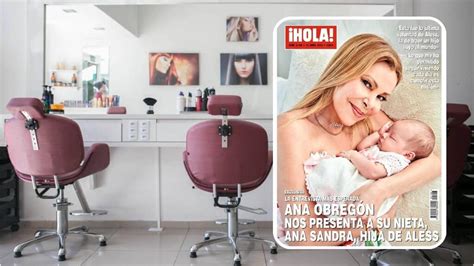 Ana Obreg N Beb Aless Lequio Una Peluquer A Veta La Revista Hola