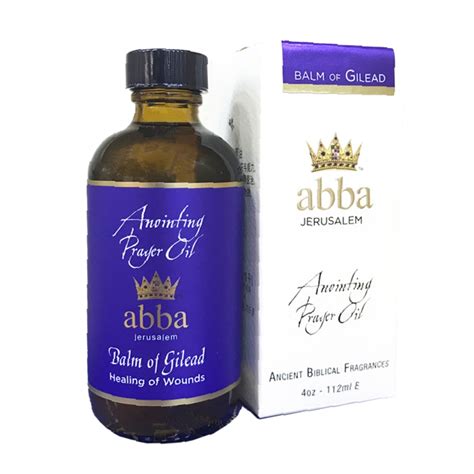 Monastery Greetings 4 Oz Anointing Prayer Oil Balm Of Gilead