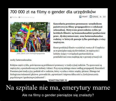 Na Szpitale Nie Ma Emerytury Marne Demotywatory Pl