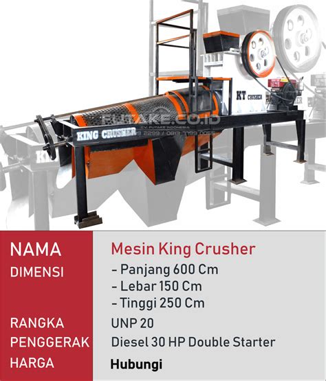 Mesin Pemecah Batu Mesin Stone Crusher Harga Terbaru Tahun 2022