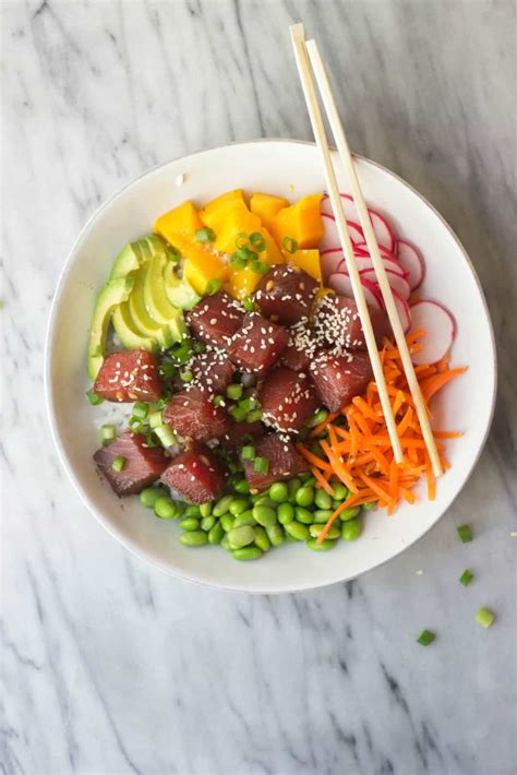 Simple Ahi Tuna Poke Recipe Besto Blog