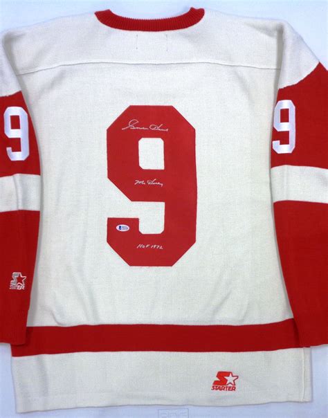 Lot Detail - Gordie Howe Autographed Red Wings Sweater