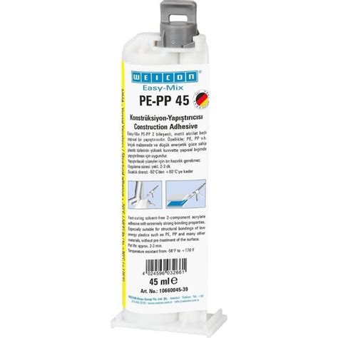 Weicon Easy-Mix Pe-Pp 45 Yapısal Akrilik Yapıştırıcı 45 ml Fiyatı