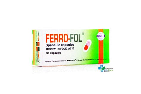 Ferro Fol 30 Capsules Life Care Pharmacy