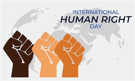 Premium Vector International Human Rights Day An Illustration Of Global Equality