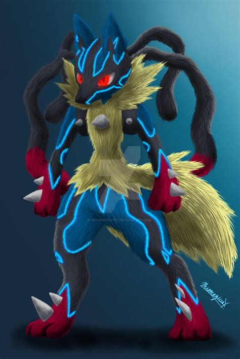 Mega Lucario By Mismagiusite1 On Deviantart