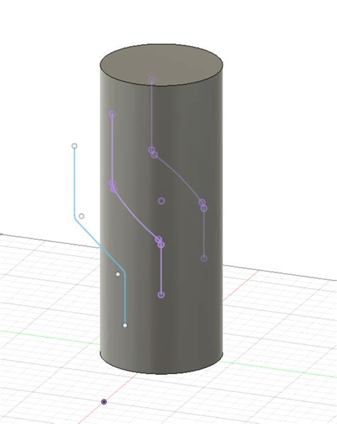 Come Creare Un Percorso Cam O Una Scanalatura Modellata In Un Cilindro