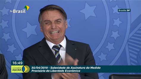 Presidente Jair Bolsonaro Assina Medida Provisória Da Liberdade