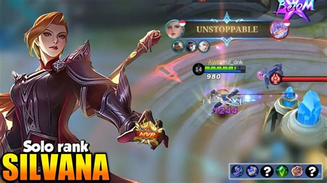 Gameplay Silvanna Ini Dia Set Emblem Silvana Di Exp Lane Cocok Buat