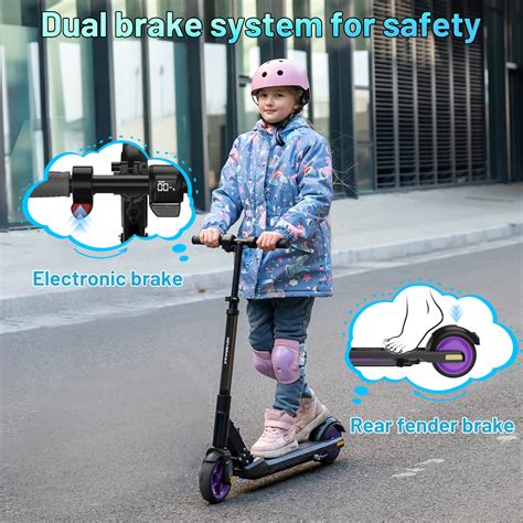 Hovermax Kids Electric Scooter 6 12 150w 93 Mph Max 5 Mile Range