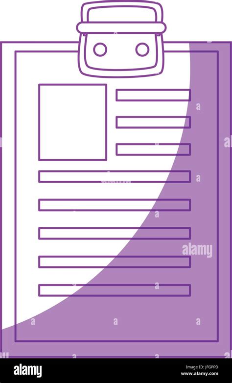 Checkliste Dokument Blatt Symbol Vektor Illustration Grafik Design