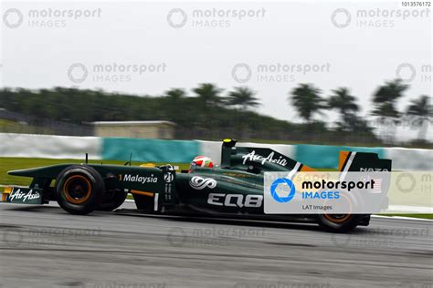 Sepang Kuala Lumpur Malaysia 9th April 2011 Jarno Trulli Lotus T128