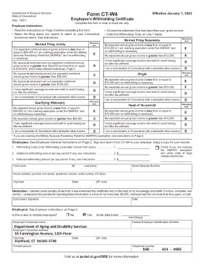 Fillable Online 2021 Form CT DRS CT W4 Fill Online Printable Fillable