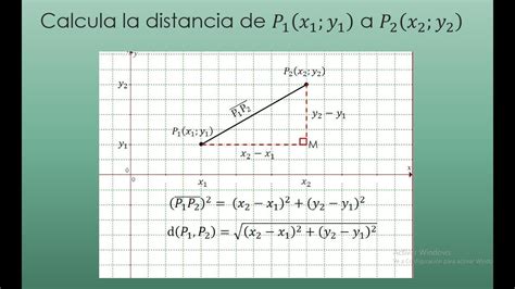 Distancia Entre 2 Puntos Youtube