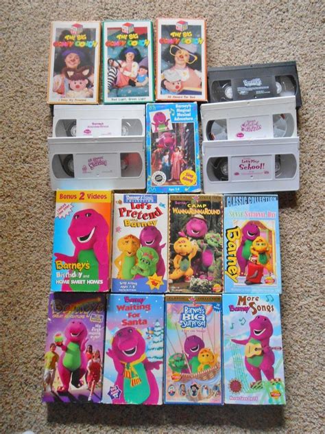 Barney Vhs Lot Tapes