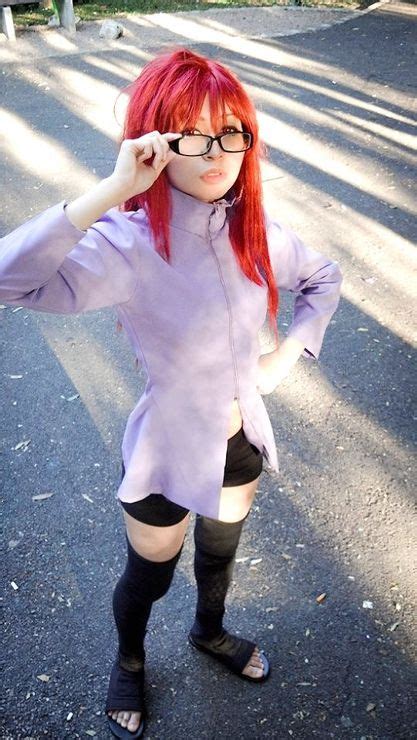 Sasuke Naruto Shippuden Karin Uzumaki Kunoichi Cosplay Anime