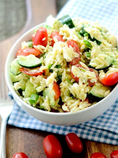 Orzo Dill Pasta Salad