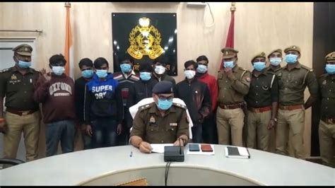 बाराबंकी पुलिस के लिए सिरदर्द बने 8 शातिर अपराधी गिरफ्तार अवैध असलहा समेत कई सामान बरामद