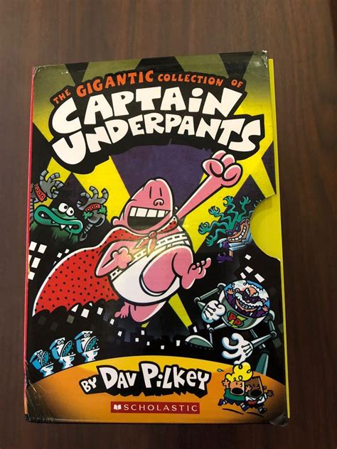 Captain Underpants- 12 books, Hobbies & Toys, Books & Magazines ...