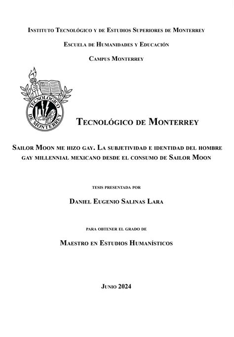 Tesis Sailor Moon me hizo gay todo sobre la investigación